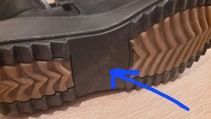 Cizme NOI damă pt. iarnă, negre , îmblănite, mărimea 38. - imagine 2