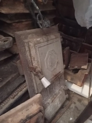 vând sobă teracotă demontă 