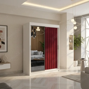 Dressing Tapitat ADELA Visiniu Cu Oglinda Contactează-ne