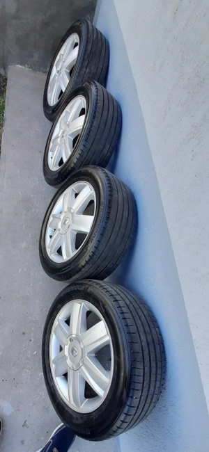 De vanzare jante de aliaj 205/55/16 cu anvelope Hankook dot.2025 - imagine 8