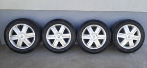 De vanzare jante de aliaj 205/55/16 cu anvelope Hankook dot.2025 - imagine 4