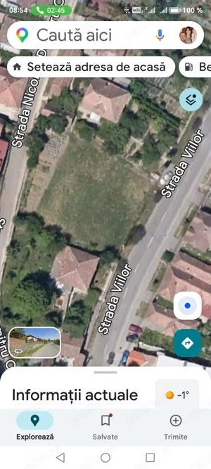 Teren de vinzare pentru constructii toate utilitatile disponibile