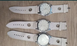 Lot 3 ceasuri Diesel Time Alb dama