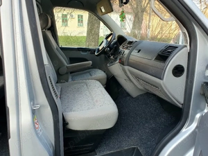 Vw Transporter T5 8+1,  lung ,9 locuri, 1.9 tdi,clima, sirocou, 2008  - imagine 3