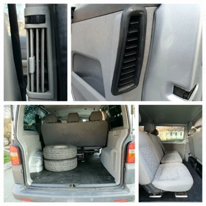 Vw Transporter T5 8+1,  lung ,9 locuri, 1.9 tdi,clima, sirocou, 2008  - imagine 4
