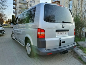 Vw Transporter T5 8+1,  lung ,9 locuri, 1.9 tdi,clima, sirocou, 2008  - imagine 6