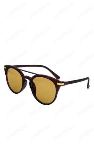 Ochelari Retro cu lentilă galbenă:  