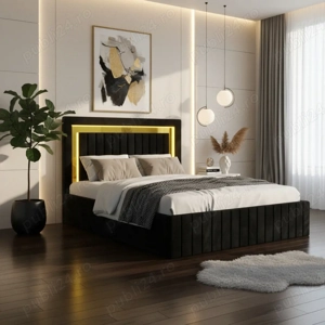 Pat Tapitat Loris Negru Catifea Premium Contactează-ne Vezi acum seturi dormitor complete