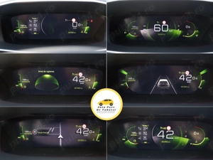 Peugeot 208 Allure Bussines PureTech 100CP, Cutie automata, 2023,Navi, Bord digital vision 3D - imagine 20