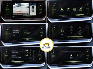 Peugeot 208 Allure Bussines PureTech 100CP, Cutie automata, 2023,Navi, Bord digital vision 3D - imagine 19