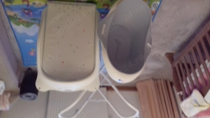 Cadita si masa de infasat cu suport CADOU