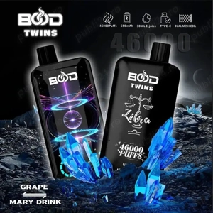 BOOD Twins Vape 46000 Puffs, 2 în 1
