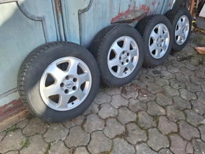 vand genti originale opel cu cauciucuri  MS in stare fb - imagine 3