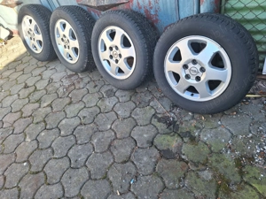 vand genti originale opel cu cauciucuri  MS in stare fb - imagine 5