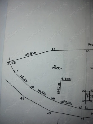 Vanzare teren - zona Ciurea, spre Piciorul Lupului. 