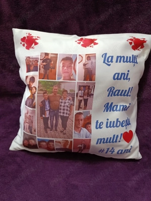 perne personalizate cu poza si text