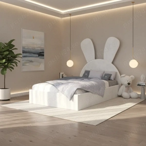 Pat Tapitat Naya Alb Catifea Premium Transport oriunde în România Model premium