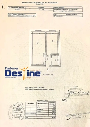 Comision 0% Apartament 2c 47 mp mobilatutilat complet + parcare, Lidl Bucium - imagine 18