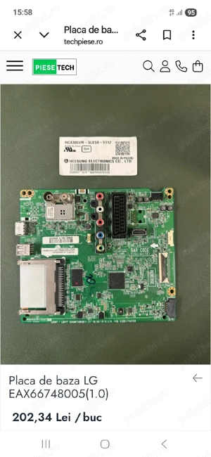 EAX66748005(1.0)Placă bază tv LG32LH530v+Lg32LH541v - imagine 4