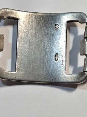 Brățară veche din argint, perioadă interbelică - imagine 5