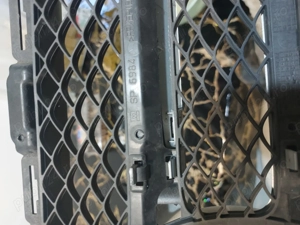 Grila bară fata centrala radiator mercedes C class - imagine 2