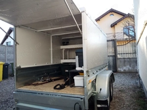 Vând remorca carosată categoria b 750kg . Nouă  - imagine 5