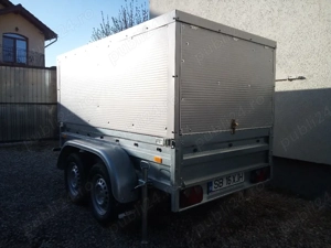 Vând remorca carosată categoria b 750kg . Nouă  - imagine 3