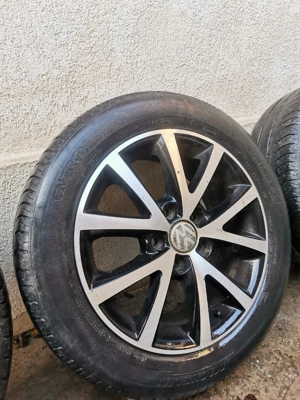 Jante aliaj R16 + anvelope vara 205 55 16  - imagine 8