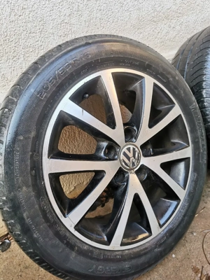 Jante aliaj R16 + anvelope vara 205 55 16  - imagine 5