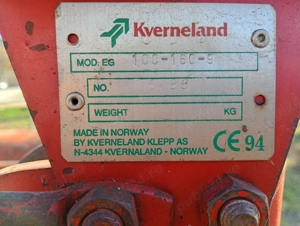Plug Kverneland EG 100 Vario