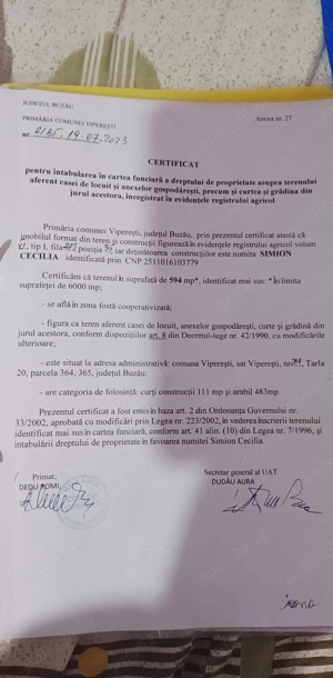  Se vinde casa în Comuna Viperesti. Jud BZ - imagine 3