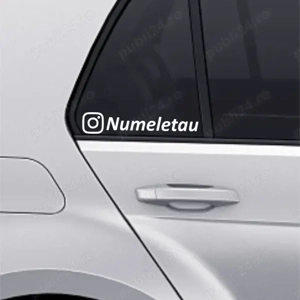 Set 2 stickere Instagram 10 cm