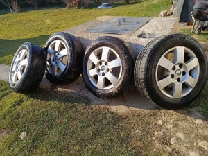 Jante originale Skoda Octavia 2 R15 + anvelope 195/65/R15 – set 4 buc - imagine 3