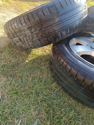 Jante originale Skoda Octavia 2 R15 + anvelope 195/65/R15 – set 4 buc - imagine 5