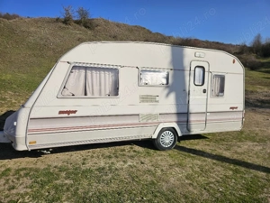 Rulota inmatriculta cu 2 zone dormit 5 persoane se vinde ci transcriere Mma 1000 kg Proprie 850 Anul