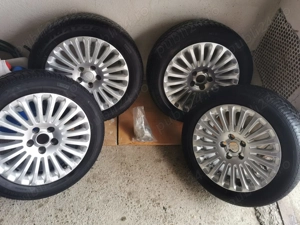 Set 4 jante aliaj R16 Ford focus+anvelope 205/55/R16  1500 lei (negociabil) - imagine 2