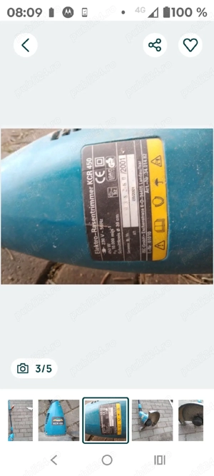 Trimmer electric KCR 450