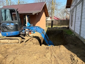 miniexcavator de închiriat  - imagine 3