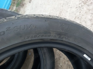 Vand 4 anvelope de vara Hankook, 235/50/R19, DOT 3624, rulaj circa 150 km. - imagine 2
