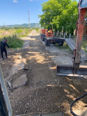 trailer trasport utilaje ne inmatriculat  - imagine 2