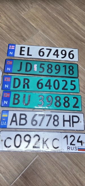 Numere  auto /placute de inregistrare originale pentru colectionari - imagine 3