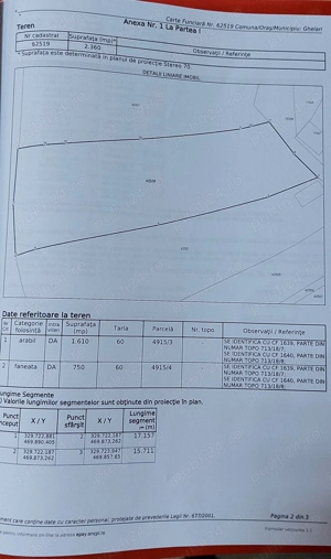 Teren intravilan 1450mp, cu curent și apa  - imagine 2