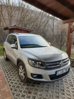 Vand Volkswagen Tiguan Trendline 1,4 prima inmatriculare noiembrie 2015 - imagine 2