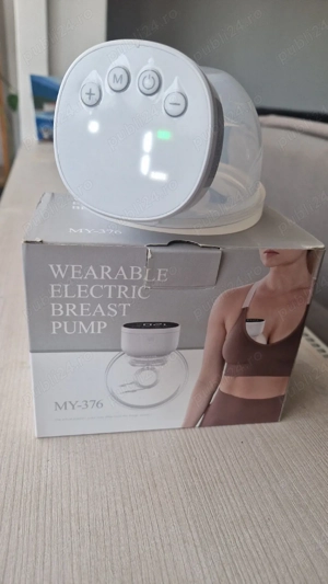 Pompa De San Electrica Portabila, 9 Nivele intensitate, Zgomot redus, Display Cadou Gravida