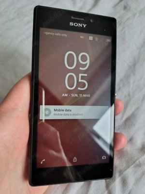  Telefon Android Sony Xperia M2 D2303 negru + Incarcator