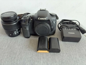 Canon 7d + obiectiv Canon EF-S 18-55MM