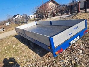 Remorca doua axe , 2500 kg - imagine 3