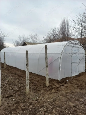 Distribuim solar gradina profesionale teava zincata folie UV 180 microni 3 ani garantie kit complet 