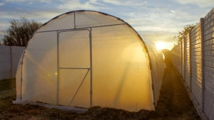 Distribuim solarii gradina complete teava galvanizata folie UV 180 microni garantie 3 ani kit comple