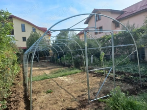 Vindem solarii legume profesionale teava zincata folie UV 180 microni 3 ani garantie laterale aerisi
